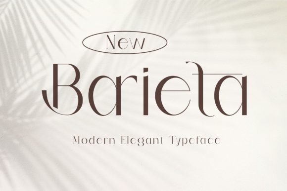 Barieta Font: Modern Typography for Branding