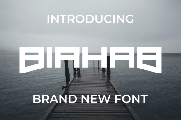 Biahab Typeface: Bold Editorial Design