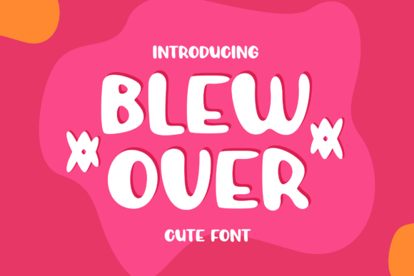 Blewover: A Bold Typeface for Modern Editorial Design