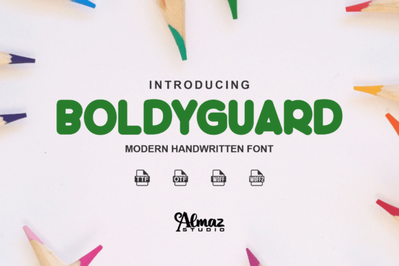 Boldyguard Font: Modern Branding for Kids