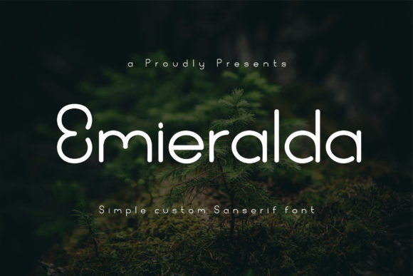 Emieralda Font: Modern Elegance for Digital Campaigns