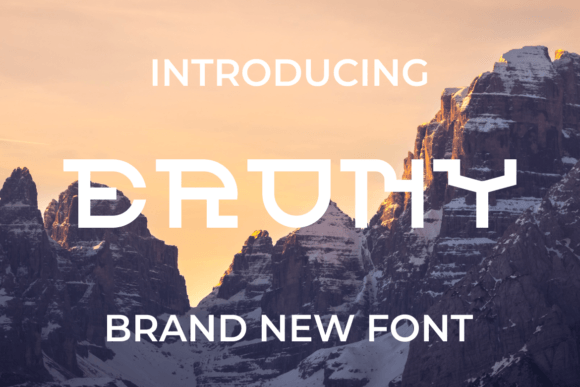 Erony Display Font for Bold Craft Branding
