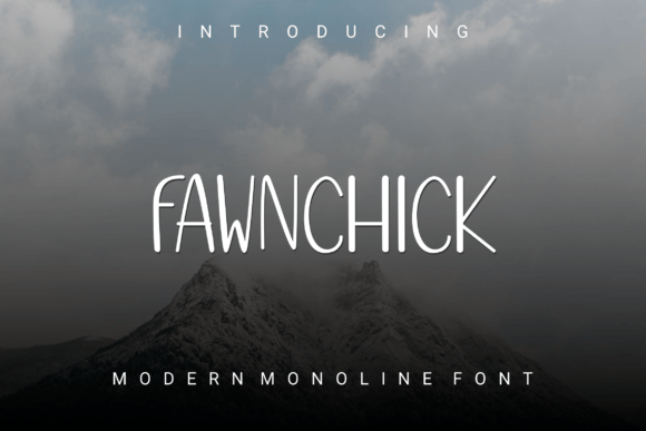 Fawnchik Typeface for Modern Campaigns