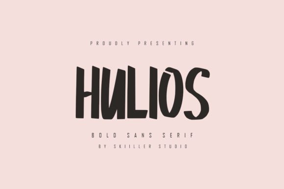 Hulios: The Natural Handwritten Font for Bold Titles