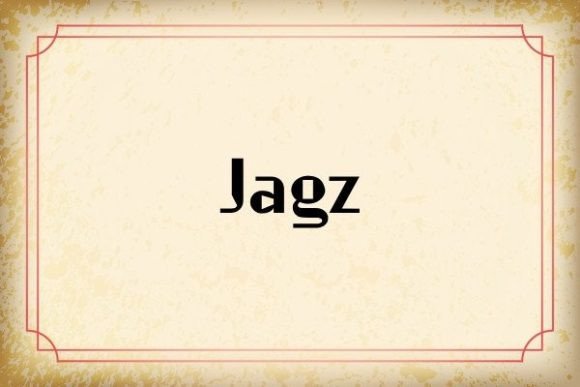 Jagz Font: A Playful Typeface for Crafters