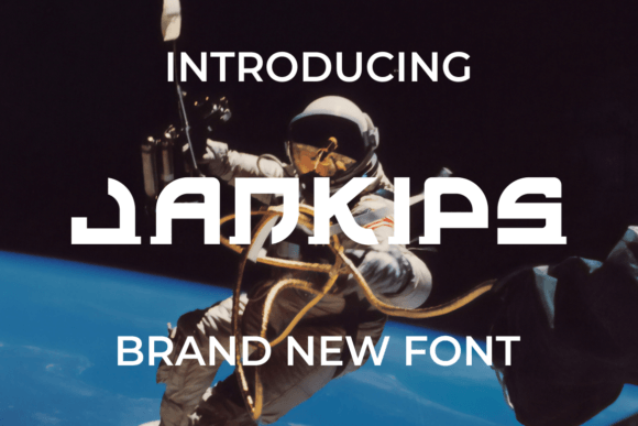 Jankips: A Bold Typeface for Modern Editorial Design
