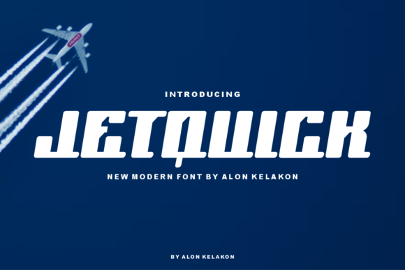 Jetquick Font: A Bold Sans Serif for Editorial Design