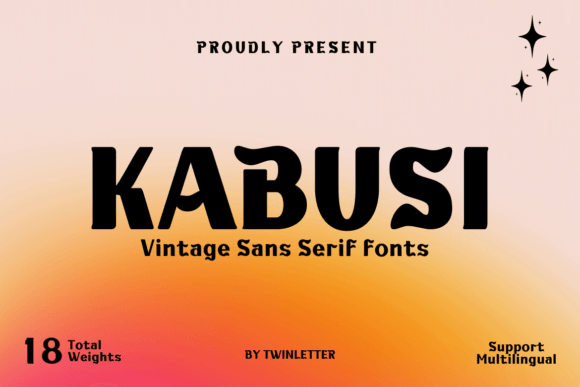 Kabusi: A Premium Sans Serif Font for Modern Brands