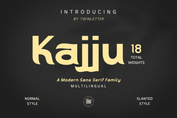 Kajju: The Premium Sans Serif Font for Branding