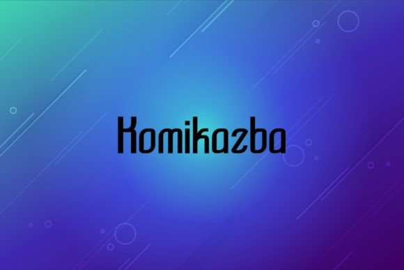 Komikazba: A Quirky Typeface for Modern Brands