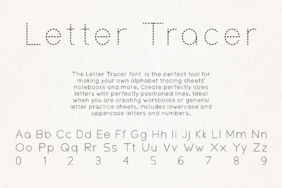Letter Tracer Font for Scroll-Stopping Social Graphics