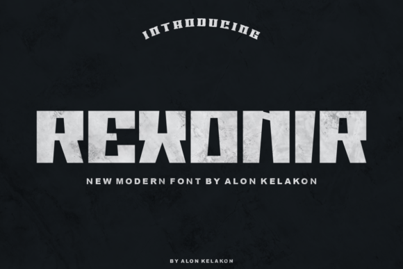 Rexonir Typeface Review for Modern Branding