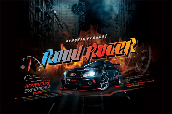 Road Racer Font for Dynamic Branding