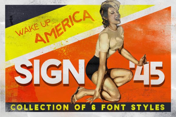 Sign 45 Font Download: A Modern Sans Serif for Bold Branding