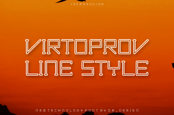 Virtoprov Typeface for Modern Editorial Design