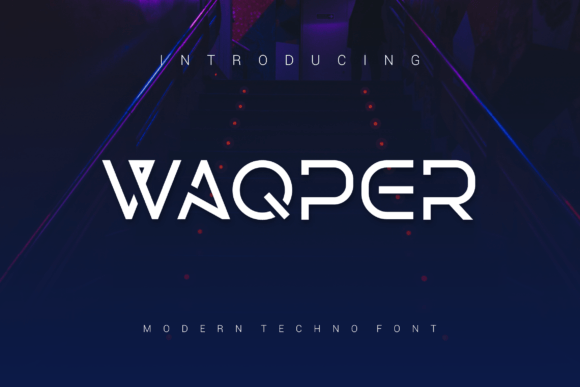 Waqper: A Bold Typeface for Modern Brands