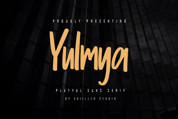 Yulmya Typeface for Modern Web Design